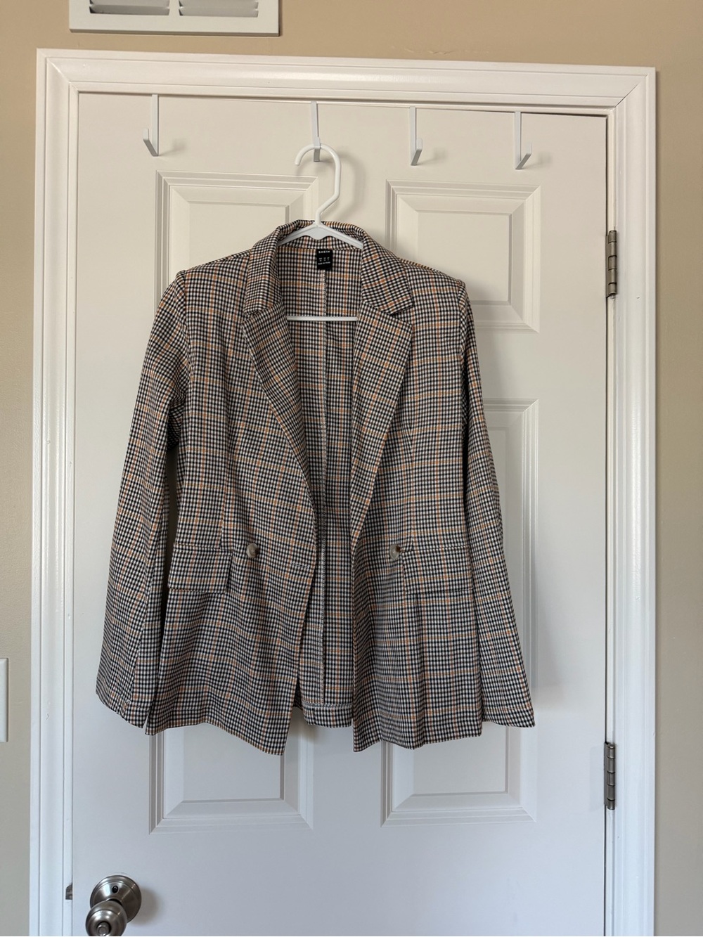 Womens Plaid blazer